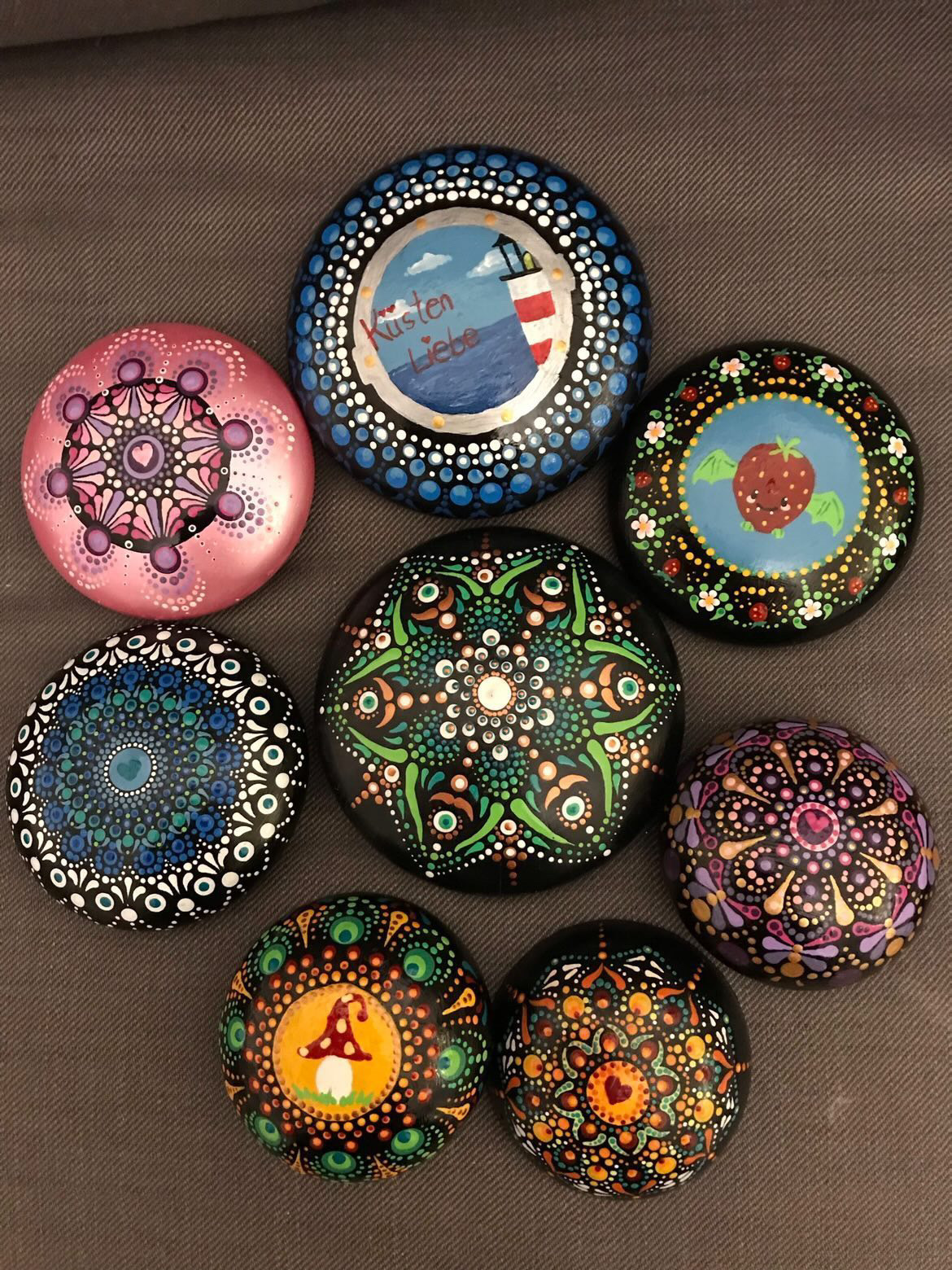 Dotpainting / Steinmalerei